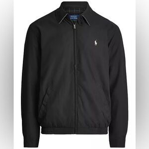 Polo Ralph Lauren Black Bi-Swing Jacket Men’s Large Classic Preppy Outerwear